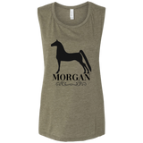MORGAN STYLE 1 4HORSE B8803 Ladies' Flowy Muscle Tank