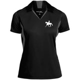 MFT LADY FINAL ART WHITE LST655 Ladies' Colorblock Performance Polo