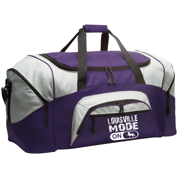 LOUISVILLE MODE final 782017 BG99 Colorblock Sport Duffel