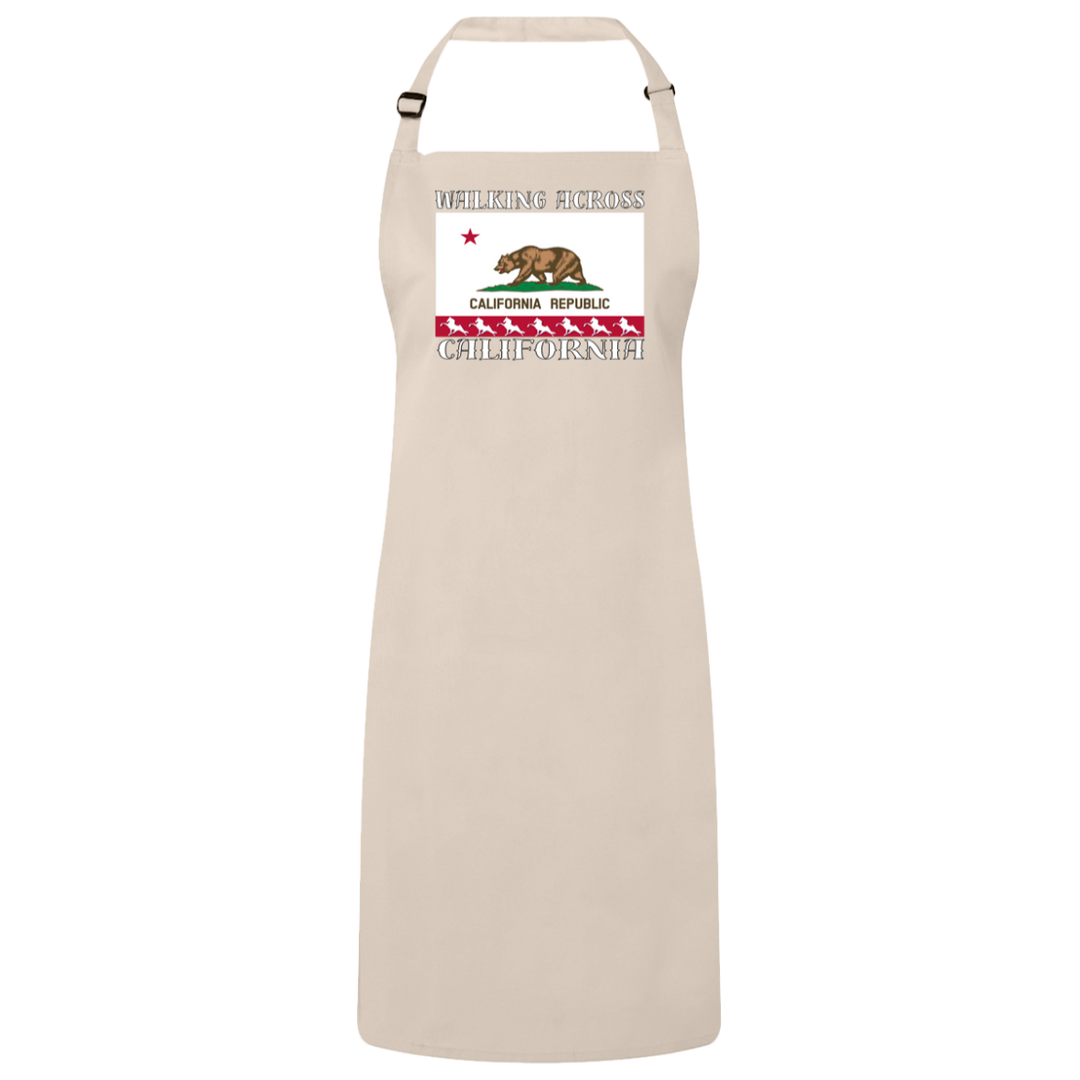 Walking Across California RP150 Sustainable Unisex Bib Apron