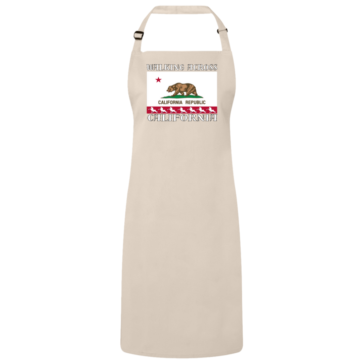 Walking Across California RP150 Sustainable Unisex Bib Apron