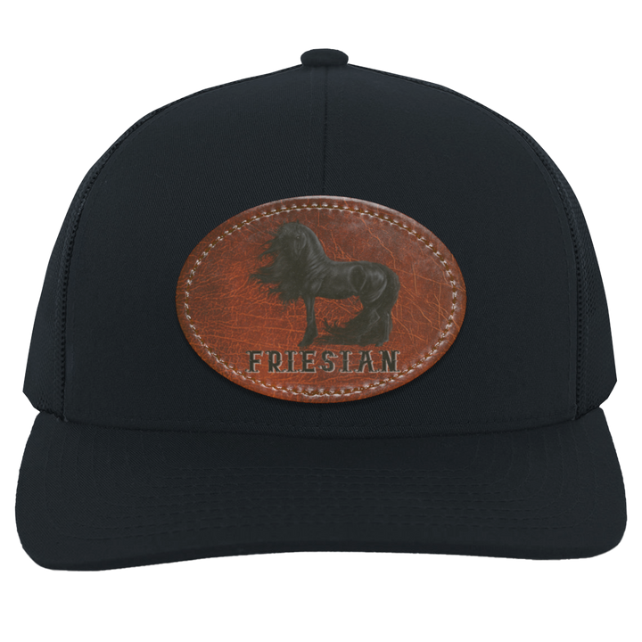 FRIESIAN ON LEATHER 104C Trucker Snap Back - Patch