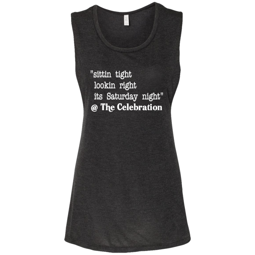 SITTIN TIGHT LOOKIN RIGHT (WHT) B8803 Ladies&