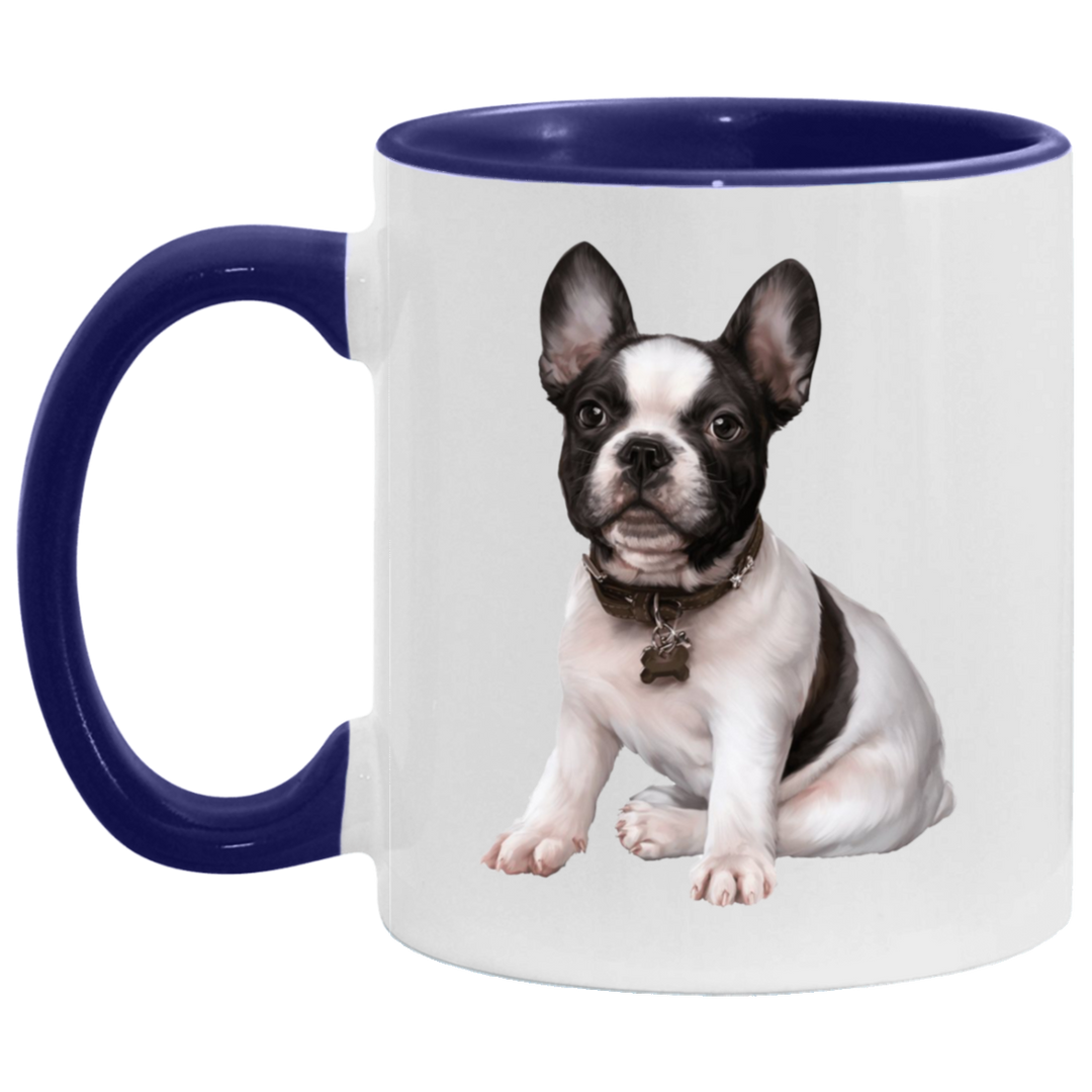 FRENCHIE PUPPY (5) AM11OZ 11 oz. Accent Mug
