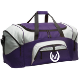 MANES RANCH (white) BG99 Colorblock Sport Duffel