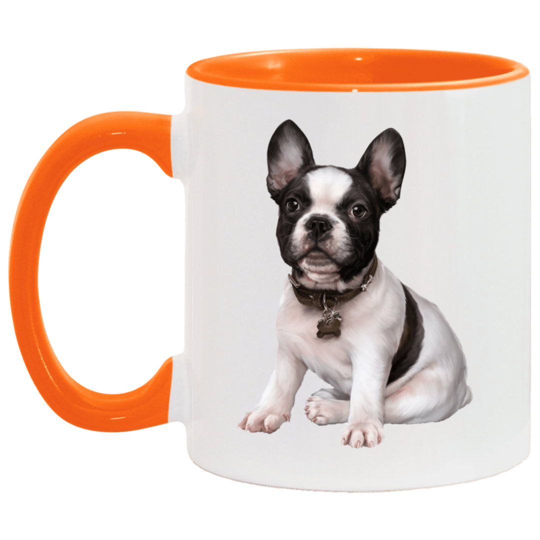 FRENCHIE PUPPY (5) AM11OZ 11 oz. Accent Mug
