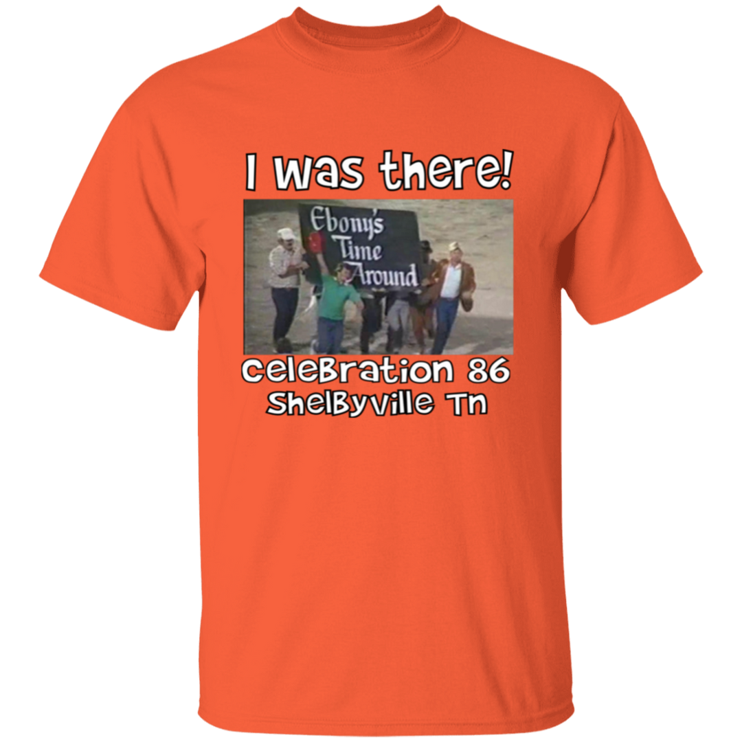 I WAS THERE CELEBRATION 86 G500 5.3 oz. T-Shirt