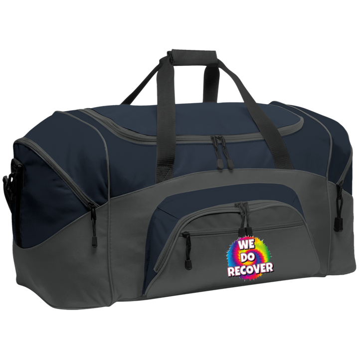 WE DO RECOVER BG99 Colorblock Sport Duffel