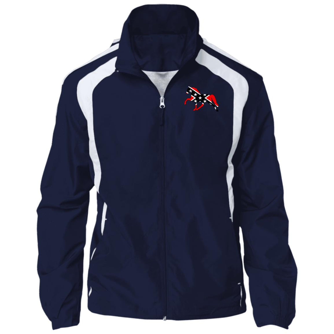 Rebel on the Rail Tennessee Walking Horse Pleasure JST60 Jersey-Lined Raglan Jacket