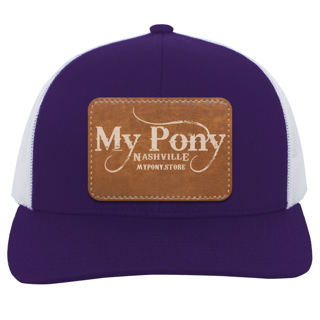 MY PONY NASHVILLE 104C Trucker Snap Back - Patch