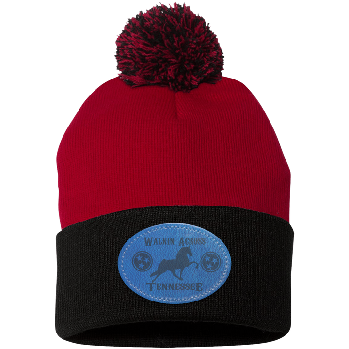 WALKIN ACROSS TENNESSEE TWH SP15 Pom Pom Knit Cap - Patch