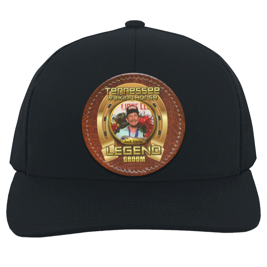 JACK DAVIS (TWH LEGENDS) HAT 104C Trucker Snap Back - Patch