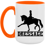 Dressage style 1 4HORSE AM15OZ 15oz. Accent Mug