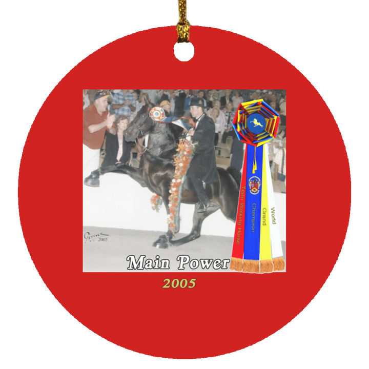 WGC MAIN POWER SUBORNC Circle Ornament