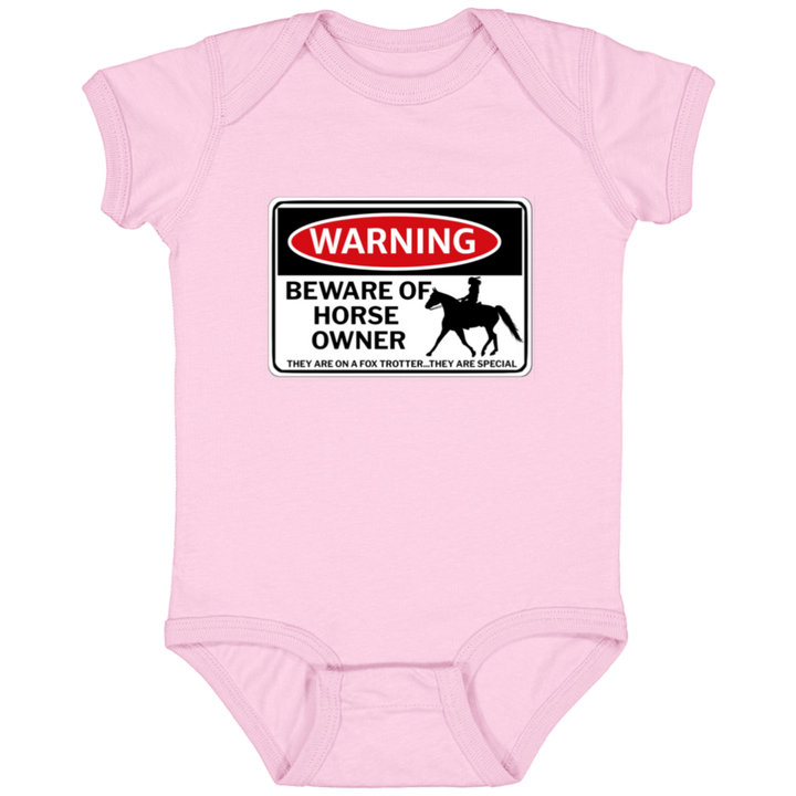 BEWARE OF MISSOURI FOXTORTTER OWNER 4424 Infant Fine Jersey Bodysuit