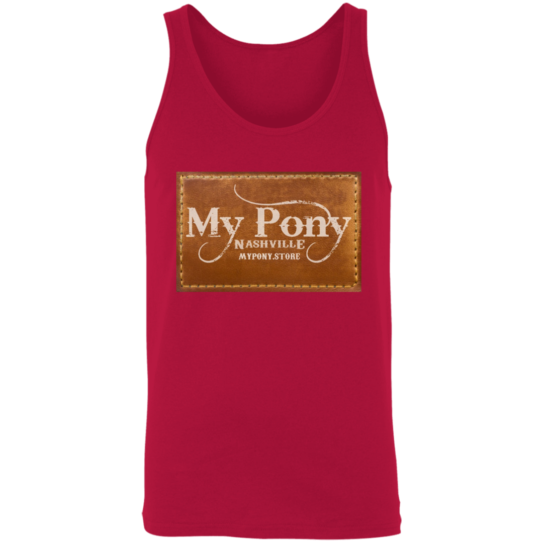 MY PONY NASHVILLE BRAND 3480 Unisex Tank