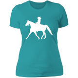 Missouri Fox Trotter LADY FINAL ART WHITE NL3900 Ladies' Boyfriend T-Shirt