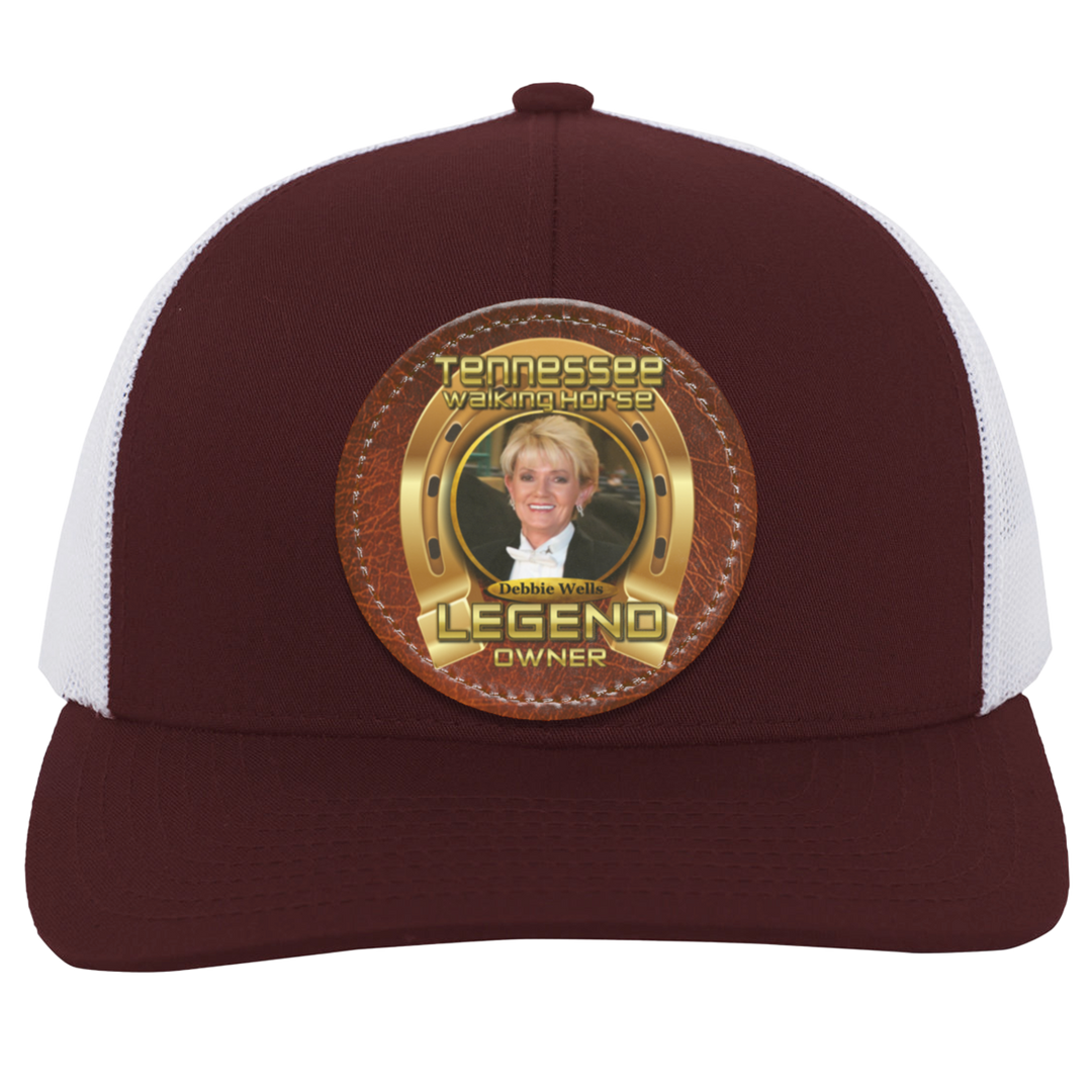 DEBBIE WELLS (TWH LEGENDS) HAT 104C Trucker Snap Back - Patch