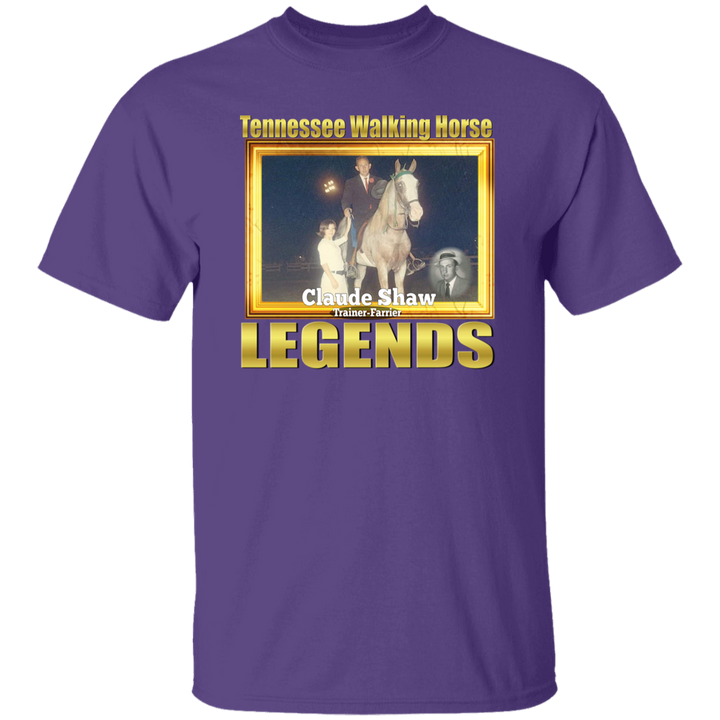CLAUDE SHAW (Legends Series) G500 5.3 oz. T-Shirt