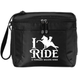 I RIDE A WALKING HORSE B (WHITE) BG513 12-Pack Cooler