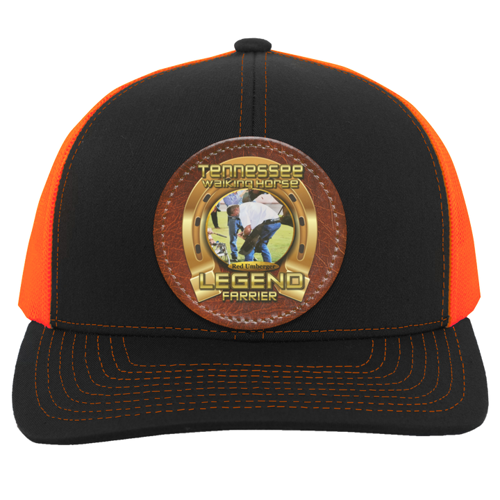 RED UMBERGER (TWH LEGENDS) HAT 104C Trucker Snap Back - Patch