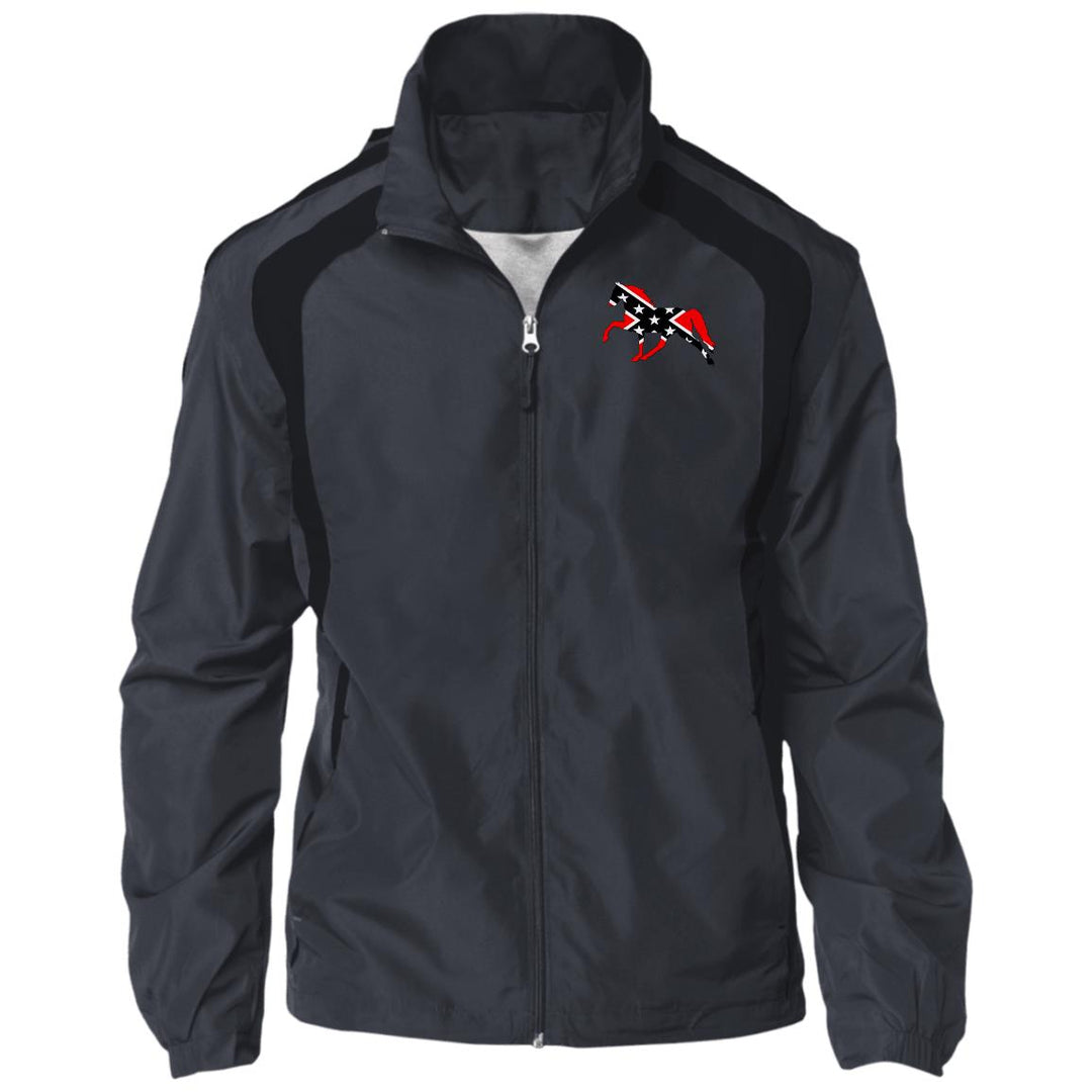 Rebel on the Rail Tennessee Walking Horse Pleasure JST60 Jersey-Lined Raglan Jacket