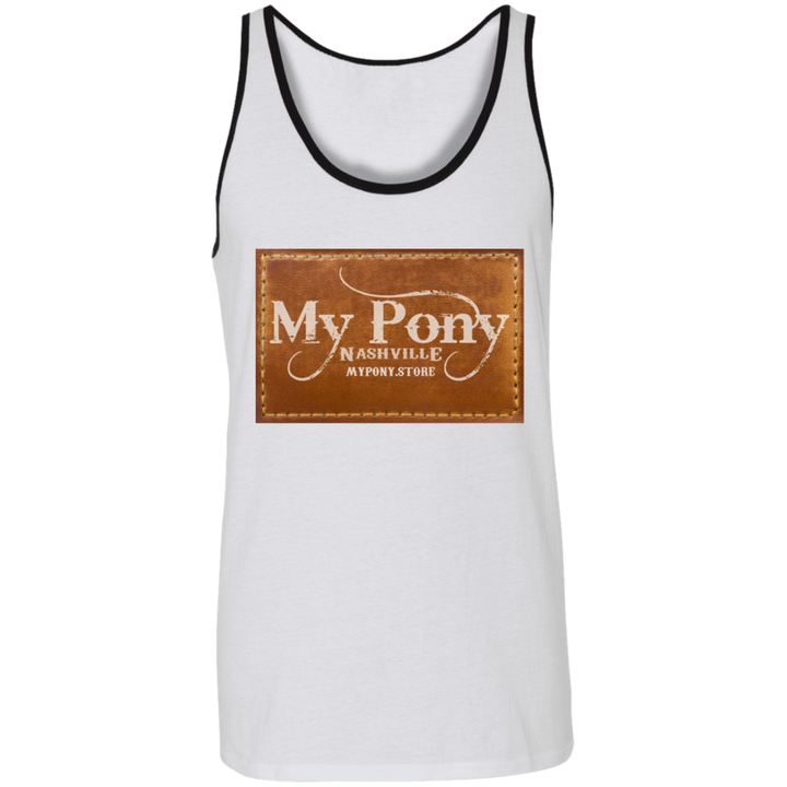 MY PONY NASHVILLE BRAND 3480 Unisex Tank