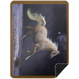 PALOMINO HORSE 1 BSHL Premium Black Sherpa Blanket 60x80