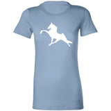Tennessee Walking Horse Performance (WHITE) 6004 Ladies' Favorite T-Shirt