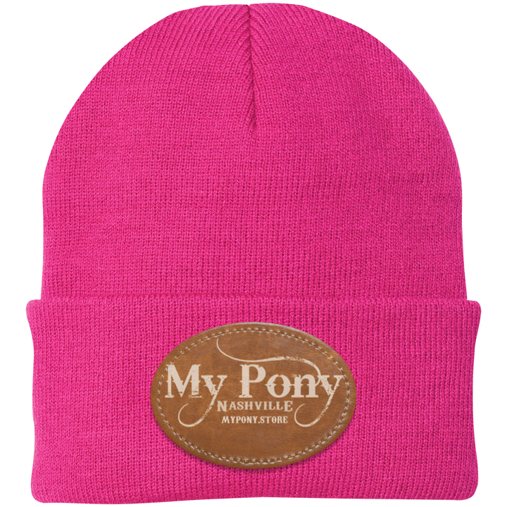 MY PONY NASHVILLE CP90 Knit Cap - Patch
