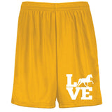 Love (TWH Pleasure) 1851 Youth Moisture-Wicking Mesh Shorts