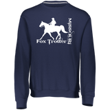 MISSOURI FOX TROTTER (white) 4HORSE 698HBM Dri-Power Fleece Crewneck Sweatshirt