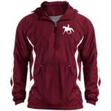 Missouri Fox Trotter LADY FINAL ART WHITE JST63 Unisex Colorblock Raglan Anorak