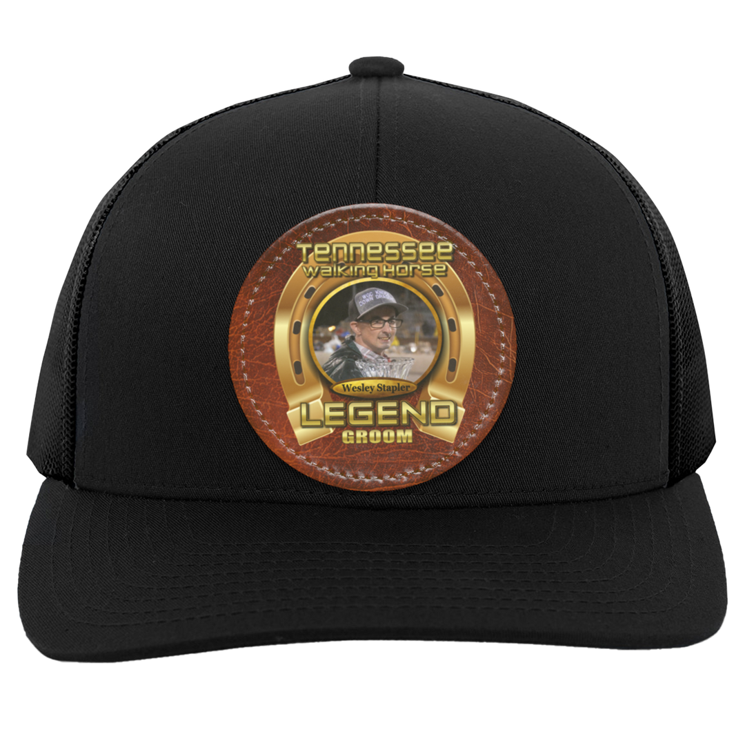 WESLEY STAPLER (TWH LEGENDS) HAT 104C Trucker Snap Back - Patch