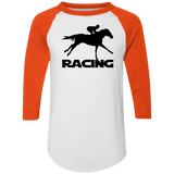 RACING (BLACK) 4HORSE 4420 Colorblock Raglan Jersey