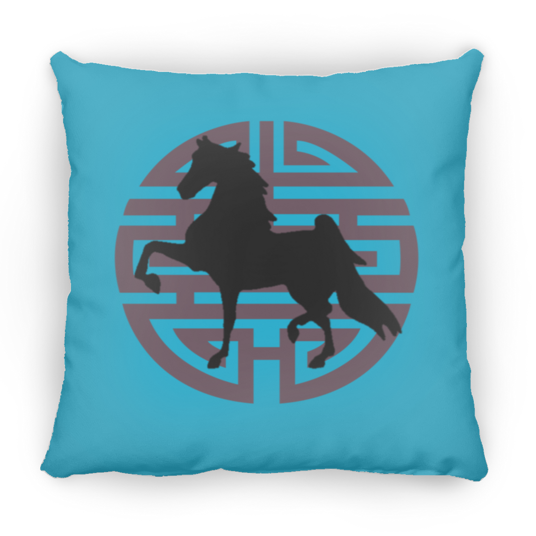 SADDLEBRED JAPANESE ART PILLOWS THREE SIZES