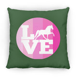 LOVE TWH PLEASURE SHADES OF PINK ZP18 Large Square Pillow