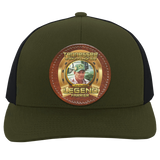 JIM PUCKETT (TWH LEGENDS) HAT 104C Trucker Snap Back - Patch