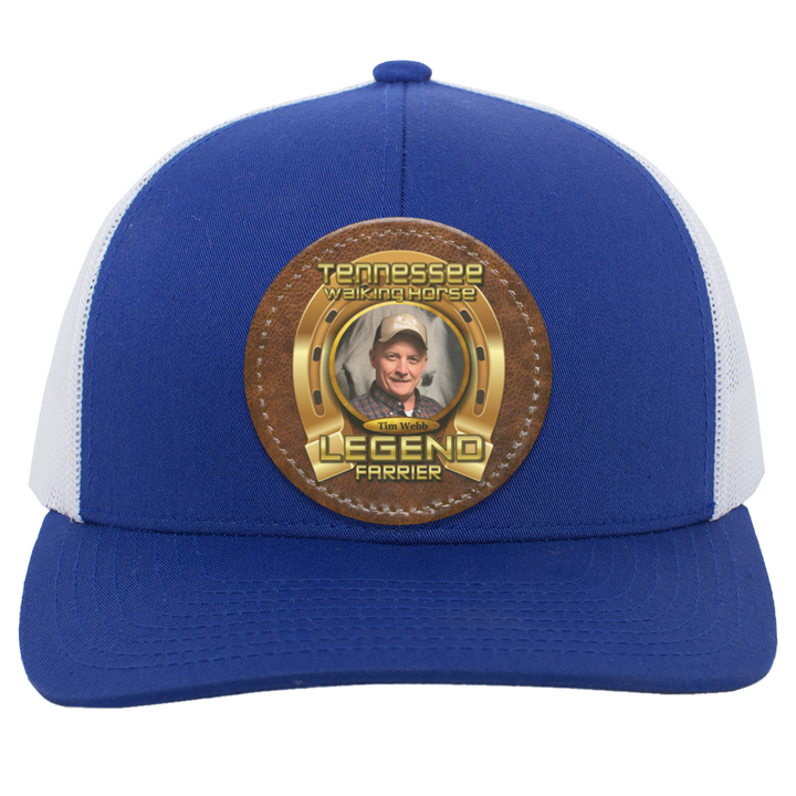 TIM WEBB (TWH LEGENDS) HAT 104C Trucker Snap Back - Patch