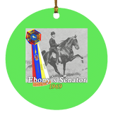 WGC EBONYS SENATOR SUBORNC Circle Ornament