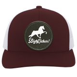 BIG LICKER PATCH HATTRUCKER HAT ( THREE SHAPES-12 COLORS AND STYLES)