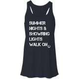 Summer Nights Showring Lights Walk On B8800 Flowy Racerback Tank