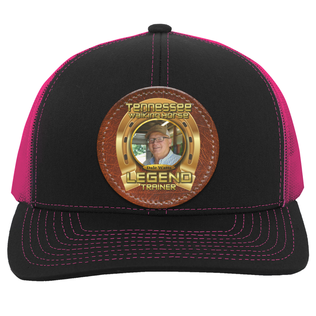 DALE WATTS (TWH LEGENDS) HAT 104C Trucker Snap Back - Patch