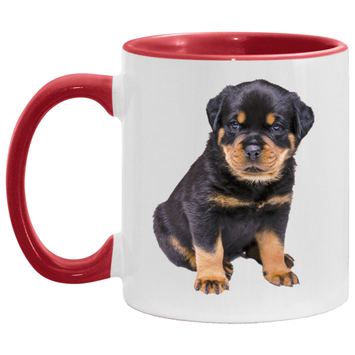 ROTTY PUPPY 1 AM11OZ 11 oz. Accent Mug