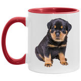 ROTTY PUPPY 1 AM11OZ 11 oz. Accent Mug