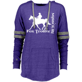 MISSOURI FOX TROTTER (white) 4HORSE 229390 Ladies Hooded Low Key Pullover
