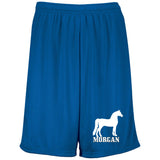 MORGAN 2 1844 Moisture-Wicking 9 inch Inseam Mesh Shorts