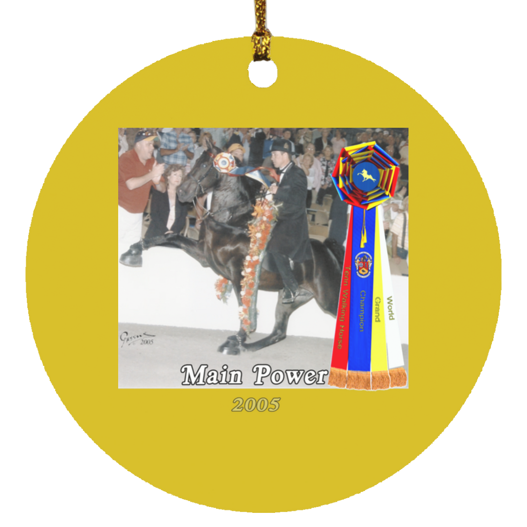 WGC MAIN POWER SUBORNC Circle Ornament