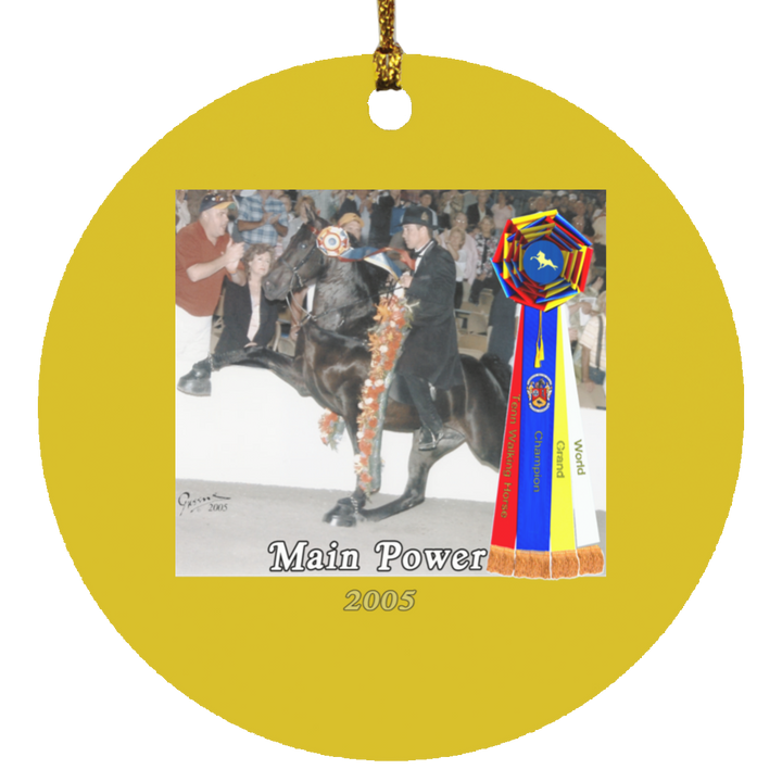 WGC MAIN POWER SUBORNC Circle Ornament