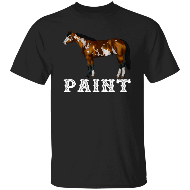 PAINT STYLE 1 (WHITE) 4HORSE G500 5.3 oz. T-Shirt
